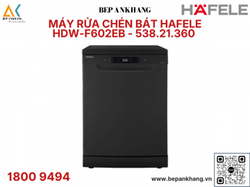 Máy rửa chén bát độc lập Hafele HDW-F602EB - 538.21.360 - Big sale đặc biệt
